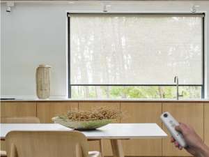 Рулонная штора Somfy Sonesse 40 RTS, dimout, 0.9 м